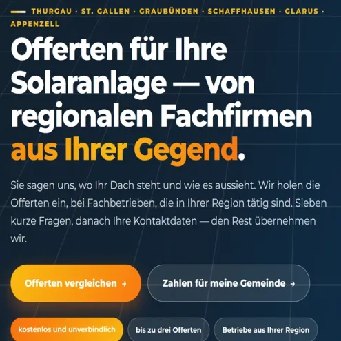 Offerte anfordern